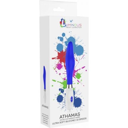 ATHAMAS - ULTRA SOFT SILICONE - 10 SPEEDS - AZUL - 002