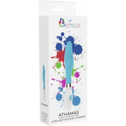 ATHAMAS - ULTRA SOFT SILICONE - 10 SPEEDS - TURQUESA - 002