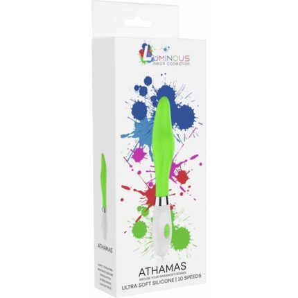ATHAMAS - ULTRA SOFT SILICONE - 10 SPEEDS - VERDE - 002