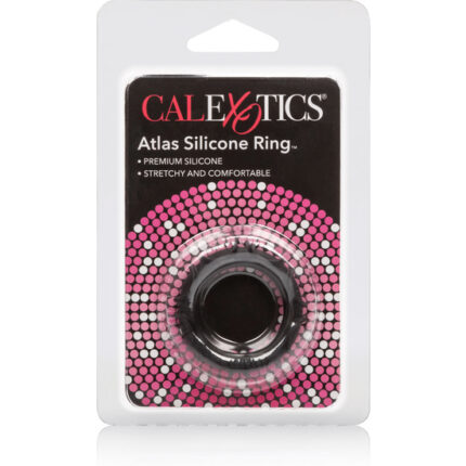 ATLAS ANILLOS SILICONA NEGRO - 002