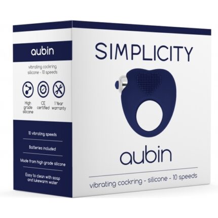 AUBIN ANILLO VIBRADOR - AZUL - 002