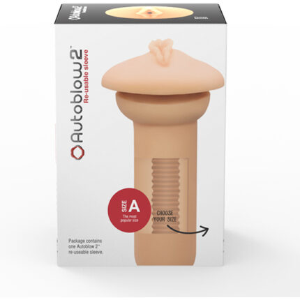 AUTOBLOW - 2 PLUS XT FUNDA VAGINA - TALLA A - 001