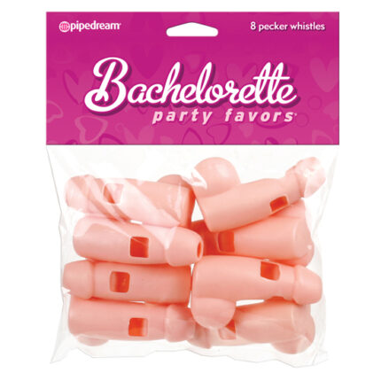 BACHELORETTE 8 SILBATOS EN FORMA DE PENE - 001