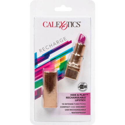 BALA PINTALABIOS RECARGABLE HIDE & PLAY - MORADO - 002