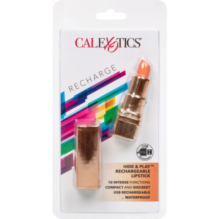BALA PINTALABIOS RECARGABLE HIDE & PLAY - NARANJA - 002