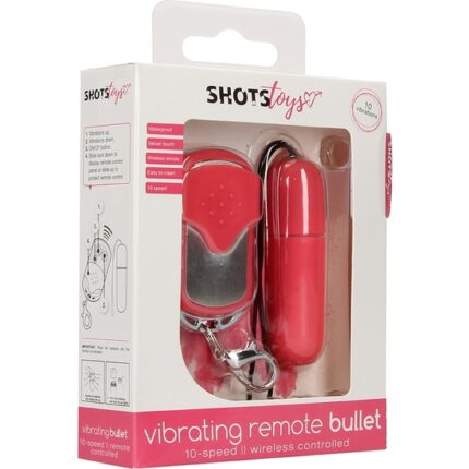 BALA VIBRADORA CONTROL REMOTO 10 FUNCIONES ROSA - 002