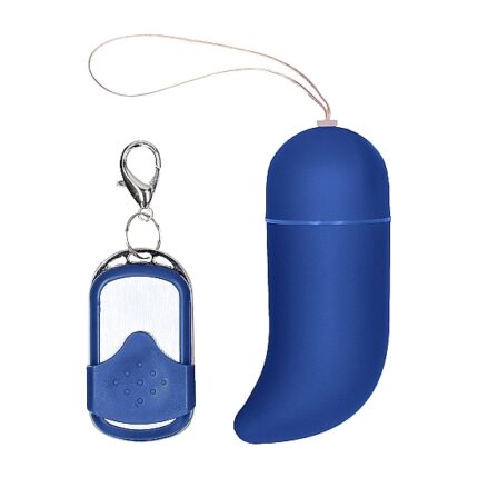 BALA VIBRADORA GRANDE CON MANDO PUNTO G - AZUL - 001