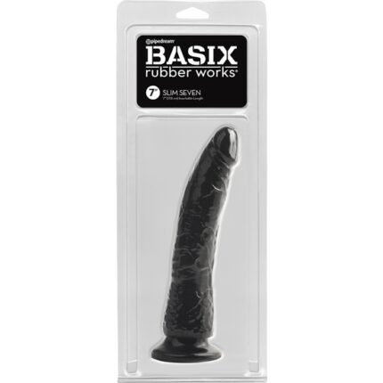 BASIX PENE DE GELATINA SLIM 19 CM NEGRO - 002