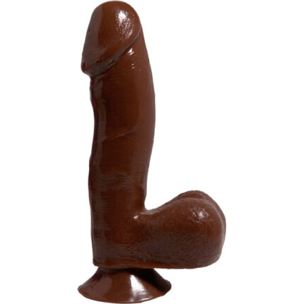 BASIX PENE DE GELATINA SUCCION MARRON 16 CM - 001