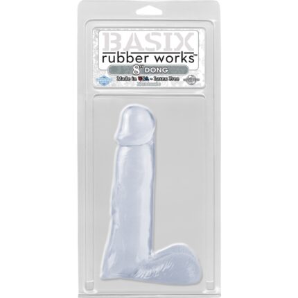BASIX RUBBER WORKS PENE 19 CM TRANSPARENTE - 002