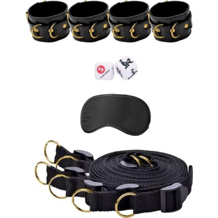 BED BINDINGS RESTRAINT SYSTEM - LIMITED EDITION GOLD - 001