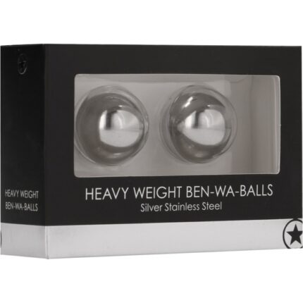 BEN-WA-BALLS - BOLAS CHINAS PESADAS ACERO INOX. - 002