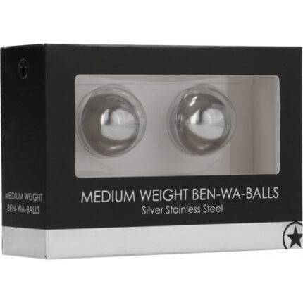 BEN-WA-BALLS - BOLAS CHINAS PESO MEDIO ACERO INOX. - 002