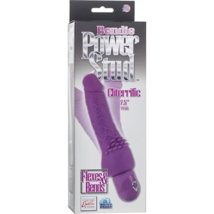 BENDIE POWER STUD CLITERIFFIC VIBRADOR MORADO - 002