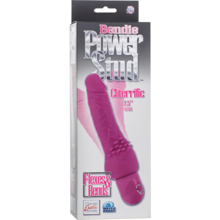 BENDIE POWER STUD CLITERRIFIC VIBRADOR ROSA - 002