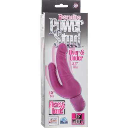 BENDIE POWER STUD VIBRADOR ANAL ROSA - 002