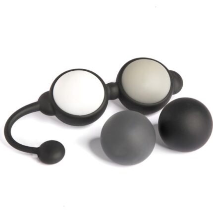 BEYOND AROUSED KIT DE BOLAS KEGEL - NEGRO - 001