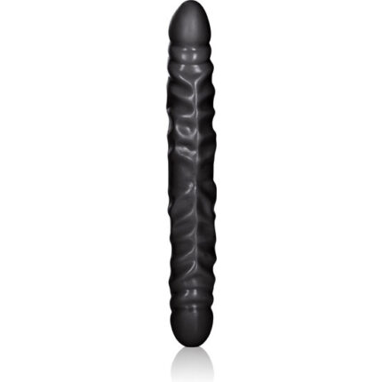 BLACK JACK PENE DOBLE REALÍSTICO 31CM - NEGRO - 001