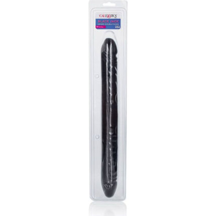 BLACK JACK PENE DOBLE REALÍSTICO 46CM - NEGRO - 002