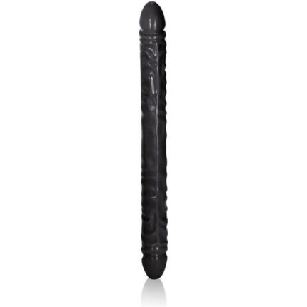 BLACK JACK PENE DOBLE REALÍSTICO 46CM - NEGRO - 001
