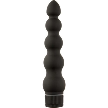 BLACK MAGIC - VIBRADOR ACANALADO 18CM - 001