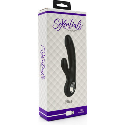 BLISS CLIT VIBRADOR RAMPANTE - NEGRO - 002