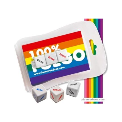 BLISTER 100% FUEGO (3 MINI DADOS) LGTBI - 001