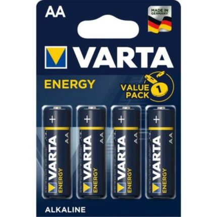 BLISTER 4 PILAS ALCALINAS AA ENERGY - 001