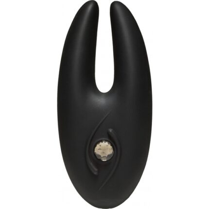 BODY BLING -VIBRADOR PUNTO G CON JOYAS - NEGRO - 001