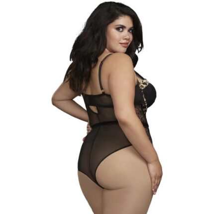 BODY NH TEDDY - NEGRO LEOPARDO - 002