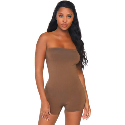 BODY OPACO MICROFIBRA - BEIGE - 001