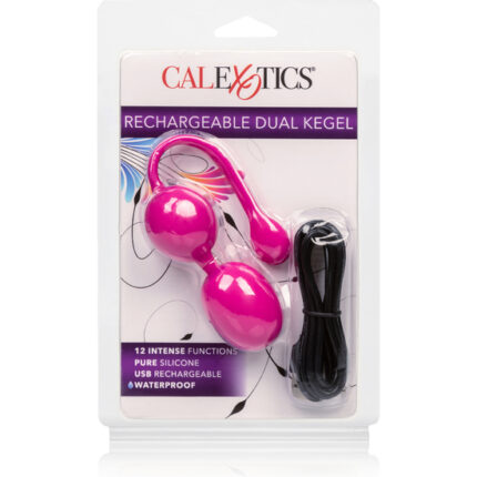 BOLAS DUAL KEGEL RECARGABLES - ROSA - 002