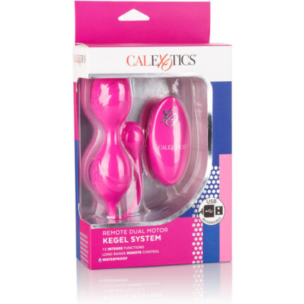 BOLAS KEGEL CON VIBRACIÓN - ROSA - 002