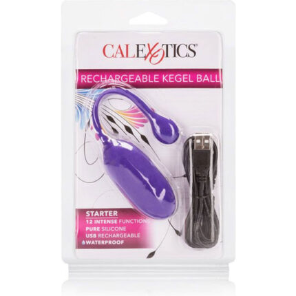 BOLAS KEGEL RECARGABLES SILICONA - MORADO - 002