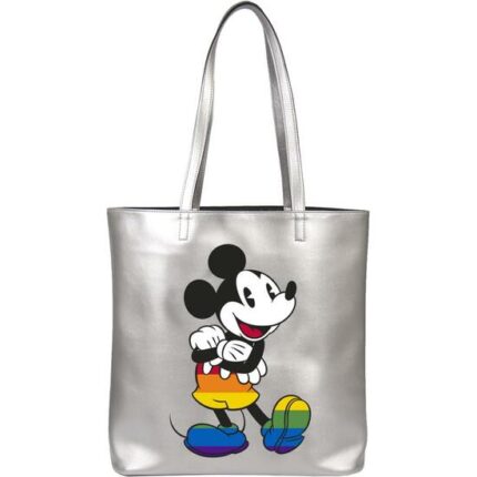 BOLSO ASAS POLIPIEL DISNEY PRIDE SILVER - 001