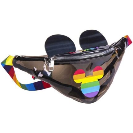 BOLSO RIÑONERA TRANSPARENTE DISNEY PRIDE MULTICOLOR - 001