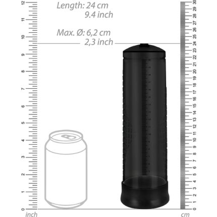 BOMBA AUTOMATICA RECARGABLE DE POTENCIA EXTREMA - NEGRA - 002