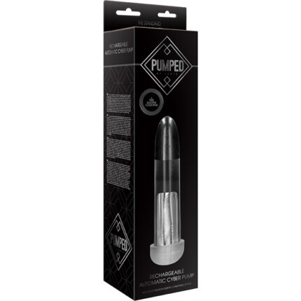BOMBA CYBER PUMP AUTOMÁTICA Y RECARGABLE - TRANSPARENTE - 002