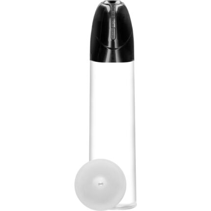 BOMBA CYBER PUMP AUTOMÁTICA Y RECARGABLE TRANSPARENTE - 001