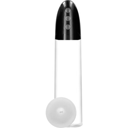 BOMBA CYBER PUMP AUTOMÁTICA Y RECARGABLE - TRANSPARENTE - 001