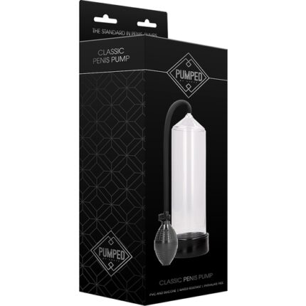 BOMBA DE SUCCIÓN CLASSIC TRANSPARENTE - 002