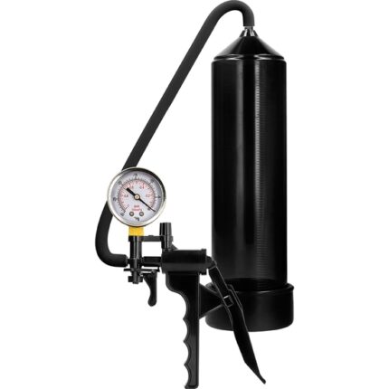 BOMBA PARA PRINCIPIANTES ÉLITE CON MEDIDOR PSI - NEGRO - 001