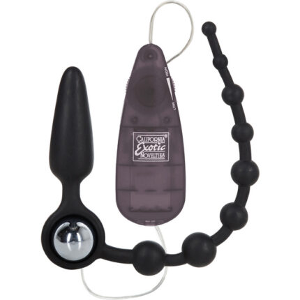 BOOTY CALL BOOTY DOUBLE DARE BOLAS ANALES SILICONA NEGRO - 001