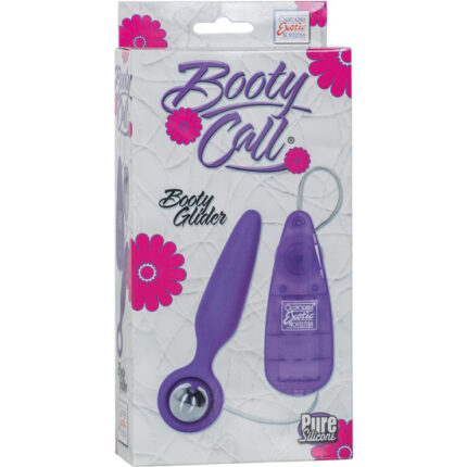 BOOTY CALL BOOTY GLIDER VIBRADOR ANAL MORADO - 002