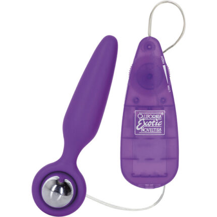 BOOTY CALL BOOTY GLIDER VIBRADOR ANAL MORADO - 001