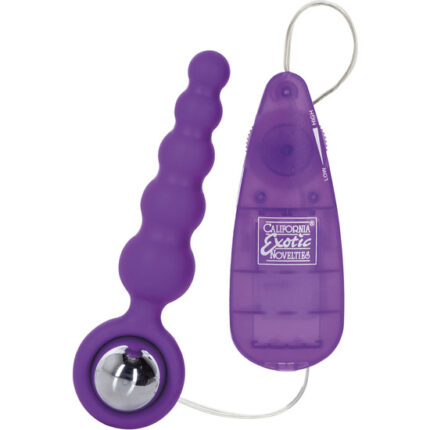 BOOTY CALL BOOTY SHAKER VIBRADOR ANAL MORADO - 001