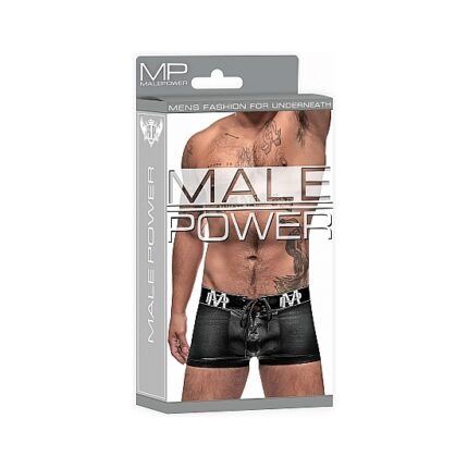 BOXER CON CORDONES - NEGRO - 002