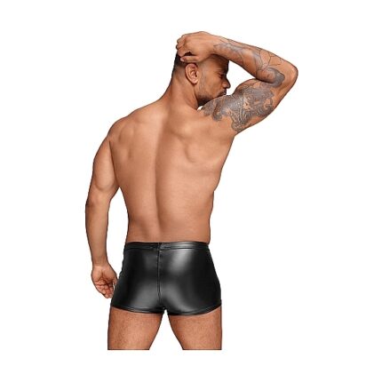 BOXERS EFECTO MOJADO PVC - NEGRO - 002