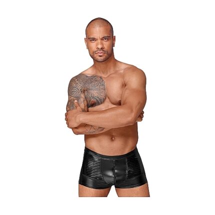 BOXERS EFECTO MOJADO PVC - NEGRO - 001