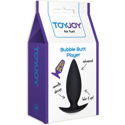 BUBBLE BUTT PLAYER PLUG NIVEL AVANZADO NEGRO - 002